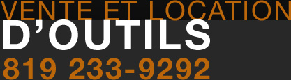 Vente et location d'outils